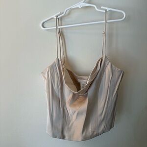 NWT H&M Elegant Cream Camisole